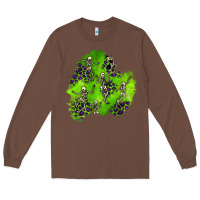 Chestnut halloween patch 3 Long Sleeve Tee - BundleAndBundleShop