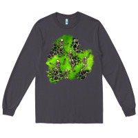 Smoke halloween patch 3 Long Sleeve Tee - BundleAndBundleShop