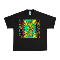 Black softball leopard Urban Heavy Tee - NancyCooperArtShop