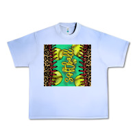 Grape Ice softball leopard Urban Heavy Tee - NancyCooperArtShop