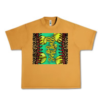 Peanut Butter softball leopard Urban Heavy Tee - NancyCooperArtShop