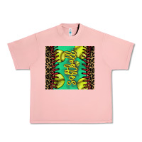 Salmon softball leopard Urban Heavy Tee - NancyCooperArtShop