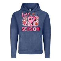 Vintage Denim love season Vintage Hoodie - MaliasSmallBusiness