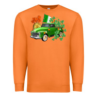 Carrot Western St. Patrick's Day truck Premium Sweatshirt - CowGirlArtShop