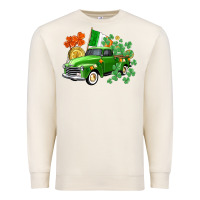 Sandshell Western St. Patrick's Day truck Premium Sweatshirt - CowGirlArtShop