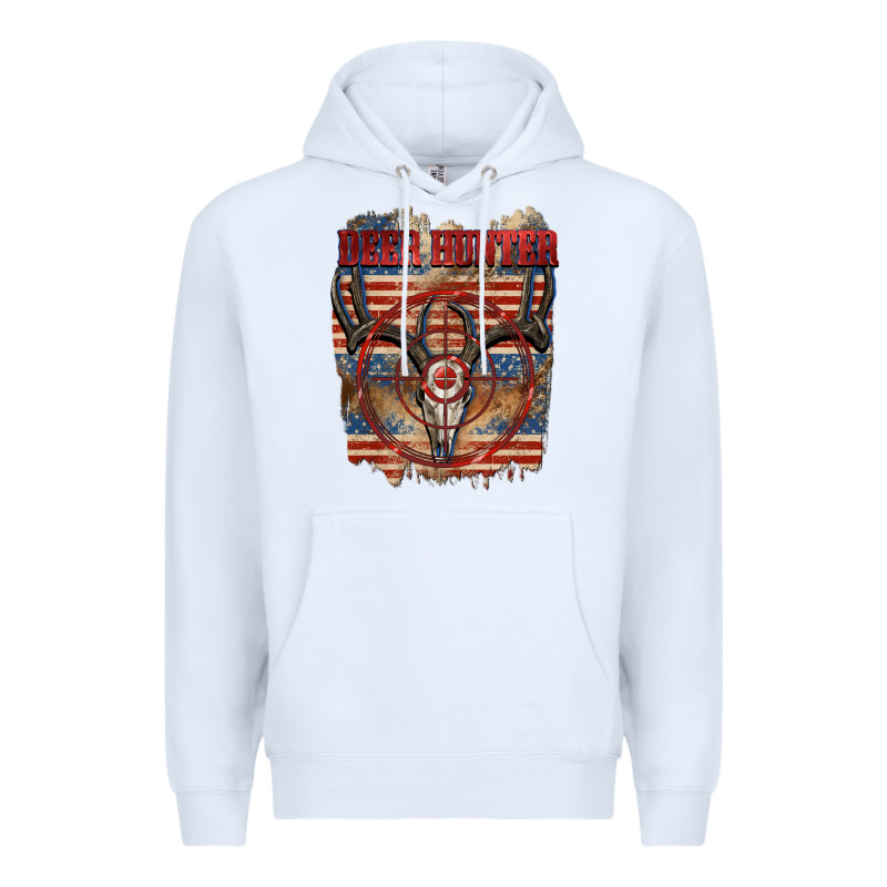 Deer Hunter Premium Hoodie by CowGirlArtShop | Teevron