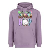 Lavender Do the bunny hop Easter Day Heavyweight Hoodie - HowdyJamesFarm