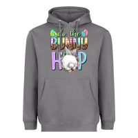 Storm Do the bunny hop Easter Day Heavyweight Hoodie - HowdyJamesFarm