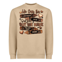 Mushroom we can be different on the outside but we have the Heavyweight Sweatshirt - LillyAllenDesigns