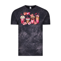 Cloud Black valentines day coffee cups Vintage Tee - MaliasSmallBusiness