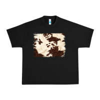 Black brown cowhide background Urban Heavy Tee - NancyCooperArtShop