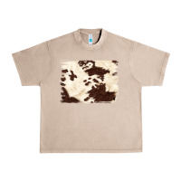 French Oak brown cowhide background Urban Heavy Tee - NancyCooperArtShop