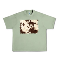 Brown Cowhide Background Urban Heavy Tee | Teevron