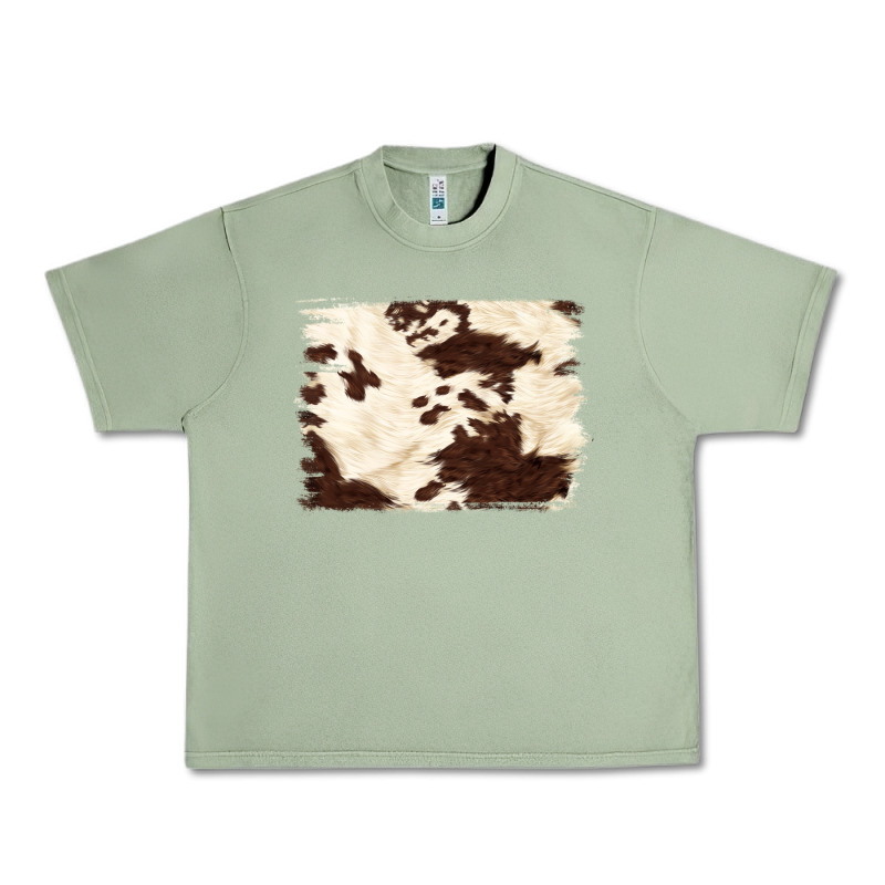 Brown Cowhide Background Urban Heavy Tee by NancyCooperArtShop | Teevron