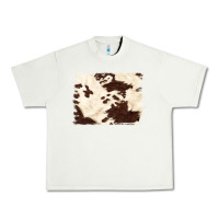 Pistachio brown cowhide background Urban Heavy Tee - NancyCooperArtShop