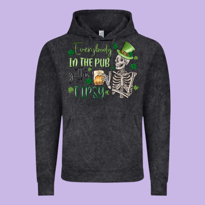 Everybody In The Pub Gettin' Tipsy Vintage Hoodie Designed By Maliassmallbusiness