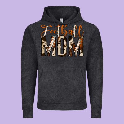 Football Mom Vintage Hoodie Designed By Jasminsmagicworld