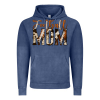 Vintage Denim football mom Vintage Hoodie - Jasminsmagicworld
