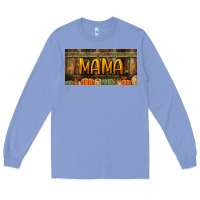 Colony Blue mama license plate Long Sleeve Tee - BundleAndBundleShop