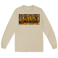 Mushroom mama license plate Long Sleeve Tee - BundleAndBundleShop