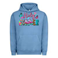 Pigment Pebble Blue holy roller Urban Hoodie - BundleAndBundleShop