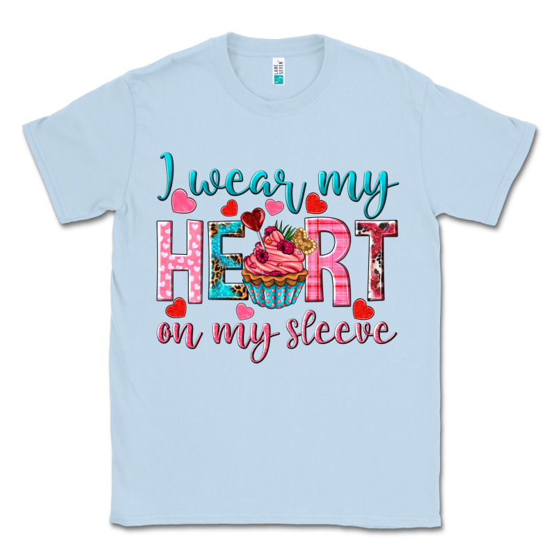 I Wear My Heart On My Sleeve Classic Tee by NancyCooperArtShop | Teevron