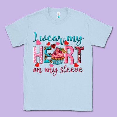 I Wear My Heart On My Sleeve Classic Tee Designed By Nancycooperartshop