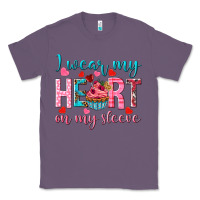 Lavender i wear my heart on my sleeve Classic Tee - NancyCooperArtShop