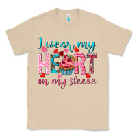 Mushroom i wear my heart on my sleeve Classic Tee - NancyCooperArtShop