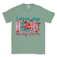 Sage i wear my heart on my sleeve Classic Tee - NancyCooperArtShop