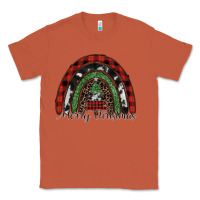 Copper Merry Christmas rainbow Classic Tee - CowhideDigitalArt