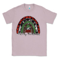 Lilac Merry Christmas rainbow Classic Tee - CowhideDigitalArt