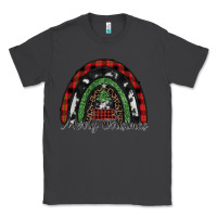 Smoke Merry Christmas rainbow Classic Tee - CowhideDigitalArt