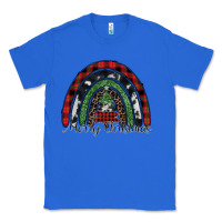 True Royal Merry Christmas rainbow Classic Tee - CowhideDigitalArt
