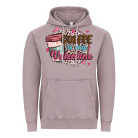 Vintage Zinc coffee is my valentine Vintage Hoodie - MaliasSmallBusiness