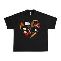 Black bake tools hearts Urban Heavy Tee - NancyCooperArtShop