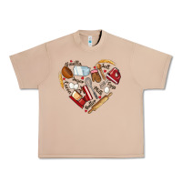 Burro bake tools hearts Urban Heavy Tee - NancyCooperArtShop