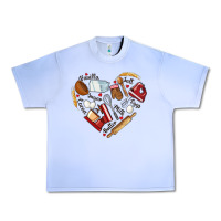 Grape Ice bake tools hearts Urban Heavy Tee - NancyCooperArtShop