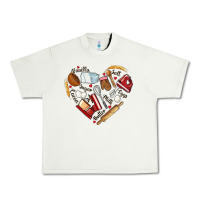 Pistachio bake tools hearts Urban Heavy Tee - NancyCooperArtShop