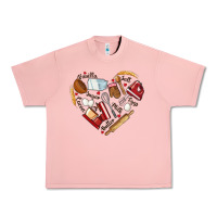Salmon bake tools hearts Urban Heavy Tee - NancyCooperArtShop