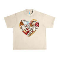 Sandshell bake tools hearts Urban Heavy Tee - NancyCooperArtShop