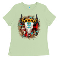 Matcha bullskull christmas Ladies Tee - JahusDesignShop