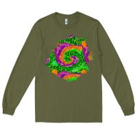 Army Green halloween patch  1 Long Sleeve Tee - BundleAndBundleShop