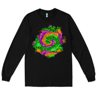 Black halloween patch  1 Long Sleeve Tee - BundleAndBundleShop