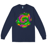 Navy halloween patch  1 Long Sleeve Tee - BundleAndBundleShop