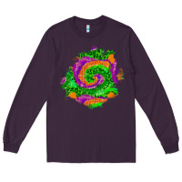 Plum halloween patch  1 Long Sleeve Tee - BundleAndBundleShop