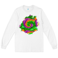 White halloween patch  1 Long Sleeve Tee - BundleAndBundleShop