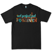 Black not perfect just forgiven Premium Tee - Artiststas