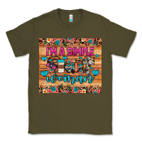 Army Green i'm a simple woman Classic Tee - JahusDesignShop