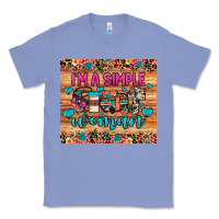 Colony Blue i'm a simple woman Classic Tee - JahusDesignShop
